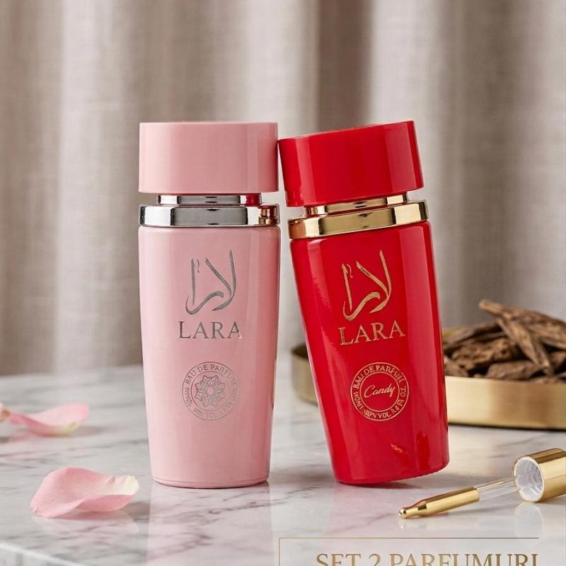 Set Duo Parfumuri Lara - Ediție Limitată (Lara Pink & Lara Candy Red)
